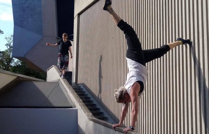 Parkour vision: mapping the city for play